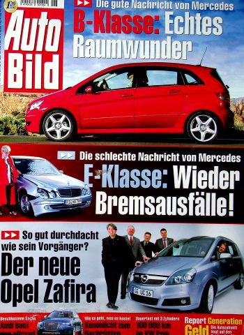 Deckblatt Auto Bild (06/2005)